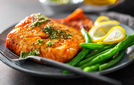 Salmon Garlic Chilli